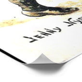 Jenny Nystromによるヴィンテージクリスマスポストカード ポスター (角)