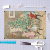 Jenny Nystromのまわりにによってクリスマスツリーを歩く 薄葉紙 (クラフト)