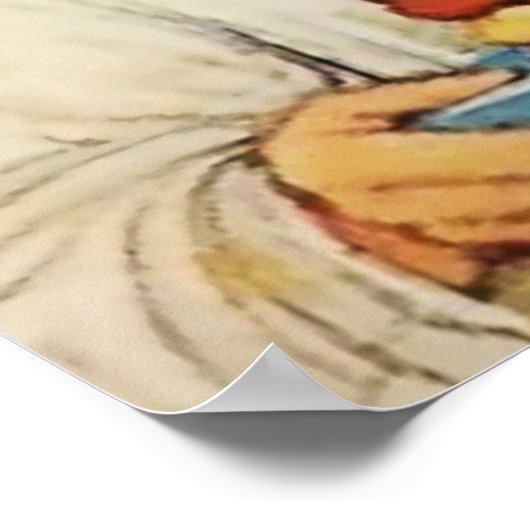 Jenny Nystrom著「Christmas Tea」 ポスター (角)