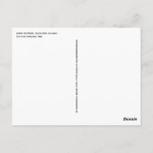 Jenny Nystrom – クリスマスツリーを持つ少年 ポストカード (裏面)