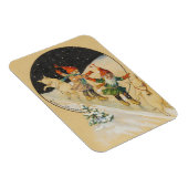 Jenny Nystrom – 古いスカンジナビア – クリスマス マグネット (右側)