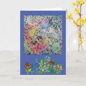 Jenny's Choice，内空白の部 カード (黄色い花)