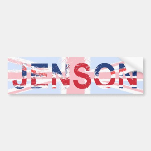 Jenson バンパーステッカー (正面)