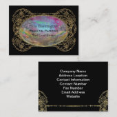 Jenuplaytheの優美のRoyaleのエレガントなプロフェッショナル 名刺 (正面/裏面)