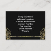 Jenuplaytheの優美のRoyaleのエレガントなプロフェッショナル 名刺 (裏面)