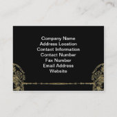 Jenuplaythe Royaleのエレガントなプロフェッショナル 名刺 (裏面)