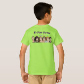 jenX Tunes グッズ キッズ Tシャツ (裏面フル)
