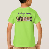 jenX Tunes Merch Kids Tシャツ (裏面)