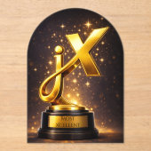 jenXcellenceアワード 楽しいグッズ アクリル招待状 (正面)