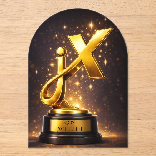 jenXcellence Award Funny Merch アクリル招待状 (正面)