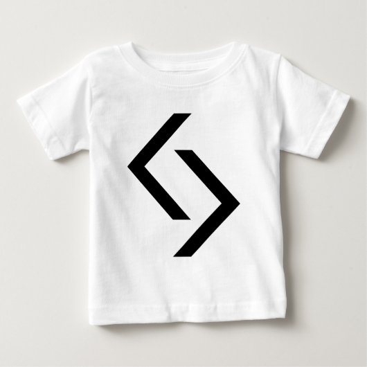 JERAのRUNE ベビーTシャツ (正面)