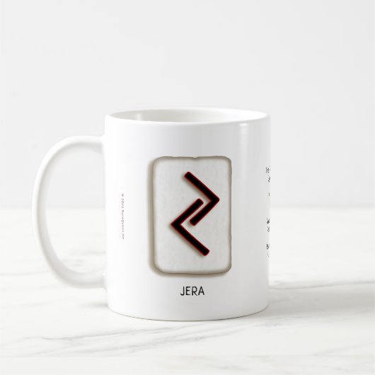 Jera ルーンストーン 11 oz. マグ (左)