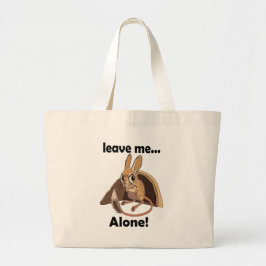Jerboa Introvert Animal Leave Me Alone ラージトートバッグ
