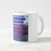 Jeremiah 15:20 WEBU Mug ジャンボコーヒーマグカップ (正面右)