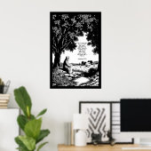 Jeremiah 29 11 Art Print Peaceful Scripture ポスター (ホームオフィス)