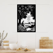 Jeremiah 29 11 Art Print Peaceful Scripture ポスター (キッチン)