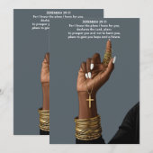 Jeremiah 29:11 Faith Art Instant Download Digital シーズンカード (正面/裏面)