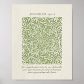 Jeremiah 29:11 For I know the plans ポスター (正面)