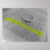 Jeremiah 29:11 - Hope ポスター (正面)