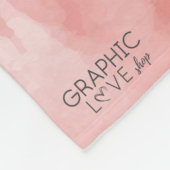 Jeremiah 29:11 Scripture: GraphicLoveShop フリースブランケット (角)