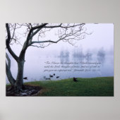 Jeremiah 29:11 Scripture Poster Print ポスター (正面)