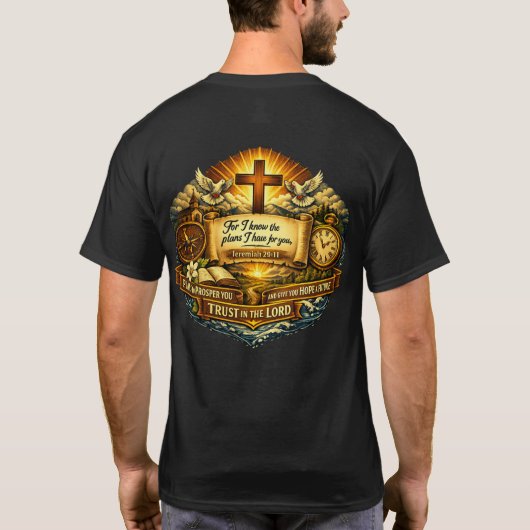 Jeremiah 29:11  tシャツ (裏面)