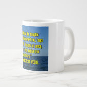 Jeremiah 29:11 WEBU Mug ジャンボコーヒーマグカップ (正面右)