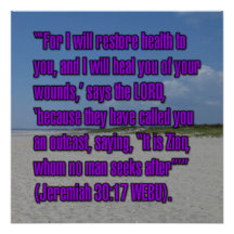 Jeremiah 30:17 WEBU