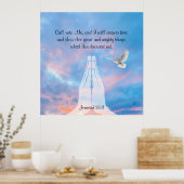 Jeremiah 33:3 Poster ポスター (キッチン)