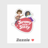 Jeremy and Jazzy ステッカー シール (シート)