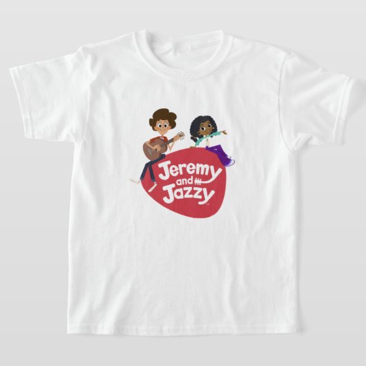 Jeremy and Jazzy ユースTシャツ Tシャツ (レイダウン)