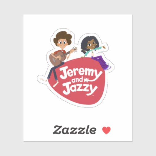 Jeremy and Jazzy Sticker シール (シート)
