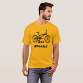 Jeremys 2のバイク、得られた車輪か。 tシャツ (正面フル)