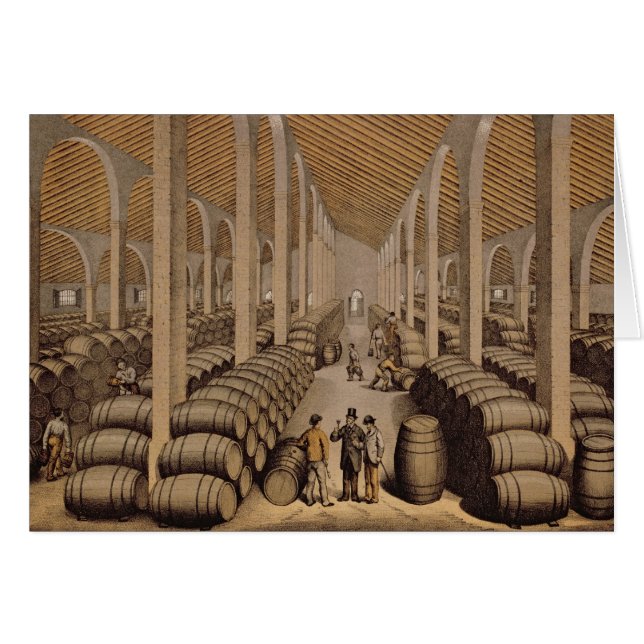Jerez deのla Fronteraのワイン貯蔵室 (正面横)