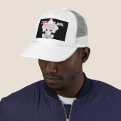 Jerichoイタリックフォントカスタムかわいいベビーガール写真 キャップ (インサイチュ)