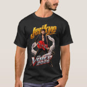 Jerikye Williams "The Voice 2026" Tシャツ (正面)