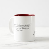 JERKALERTのマグの不機嫌 ツートーンマグカップ (正面左)