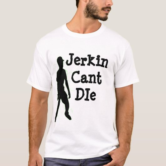 Jerkinの傾斜は死にます Tシャツ (正面)