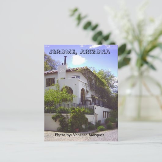 Jerome, AZ撮影：ヴァネッサ・マルケス ポストカード (スタンド正面)