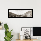 Jerome AZ鉱山製錬所写真1902 ポスター (ホームオフィス)