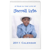 Jerrell Lyle 2011の誕生日のカレンダー カレンダー (カバー)