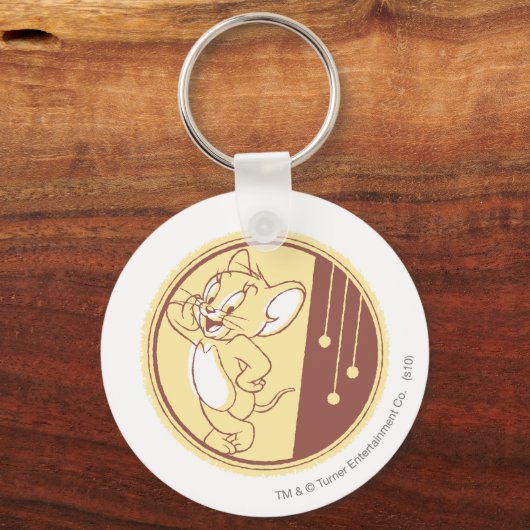 Jerry In Circle キーホルダー (正面)