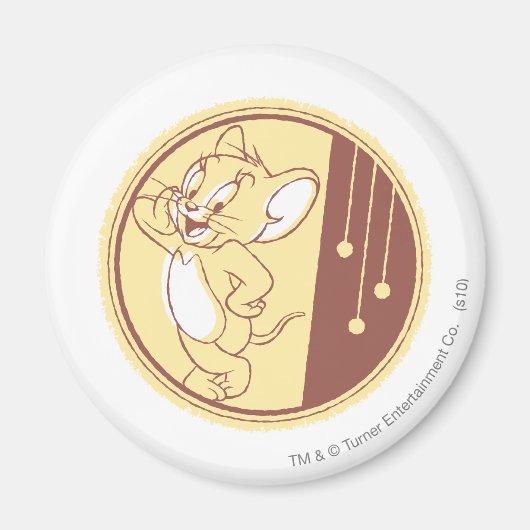 Jerry In Circle マグネット (正面)