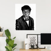 JERRY LEWIS;何というヌティキャラクター ポスター (ホームオフィス)