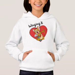 Jerry Mouse Dressed as Valentine Cupid