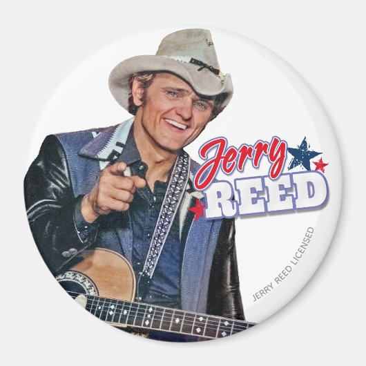 Jerry Reed Magnet マグネット (正面)