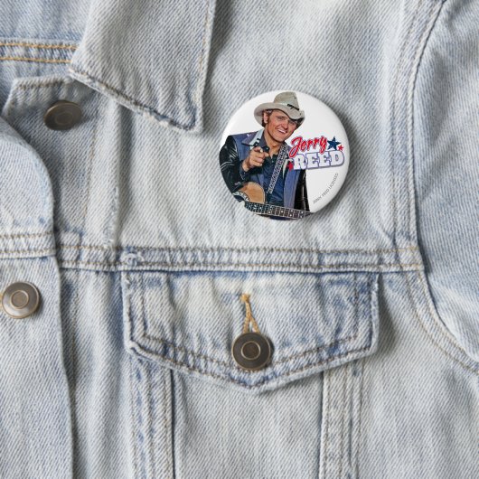 Jerry Reed Pin 缶バッジ (インサイチュ)