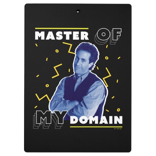 Jerry Seinfeld | Master of My Domain クリップボード (裏面)