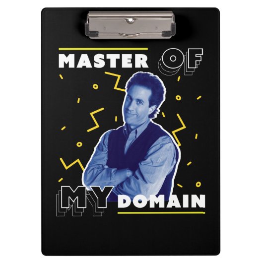 Jerry Seinfeld | Master of My Domain クリップボード (正面)