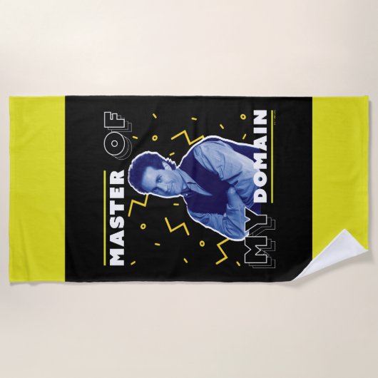 Jerry Seinfeld | Master of My Domain ビーチタオル (正面)